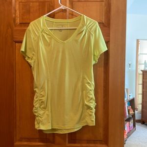 Neon green summer top